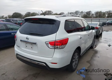 2015 Nissan Pathfinder S из США, поврежденный, VIN 5N1AR2MN5FC681707